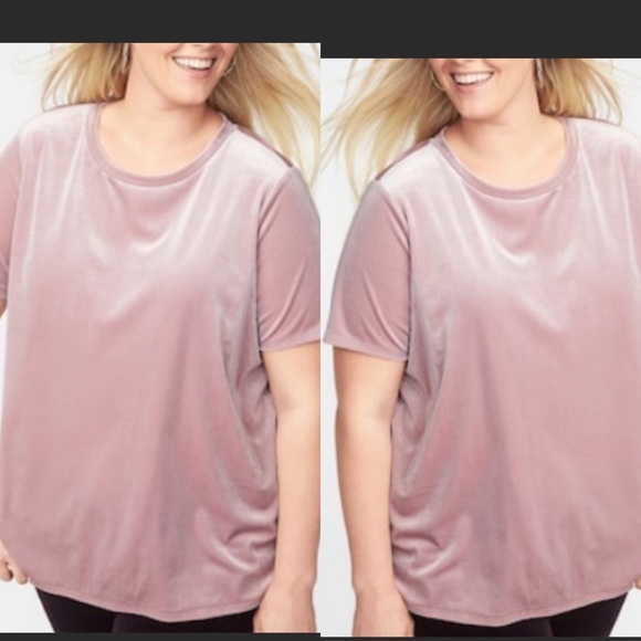 Old Navy | Velvet Tee - Picture 2 of 8